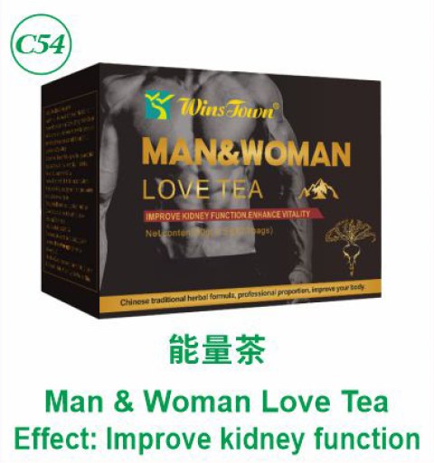 Man & Woman Love Tea