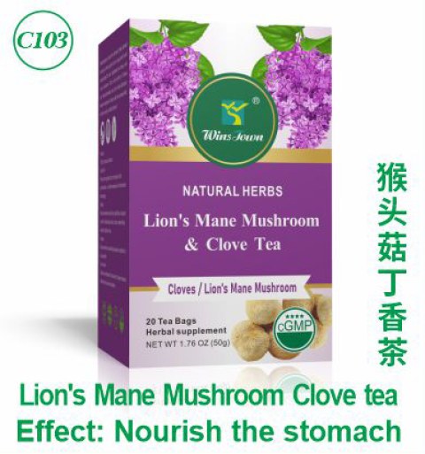 Lion's Mane Mushroom Clove tea