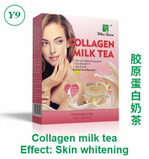 Collagen milk tea