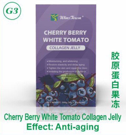 Cherry Berry White Tomato Collagen Jelly
